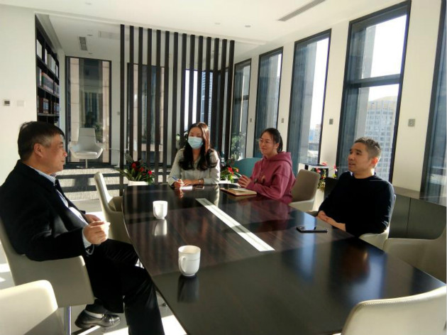 附图1：在欧亚国际协会调研